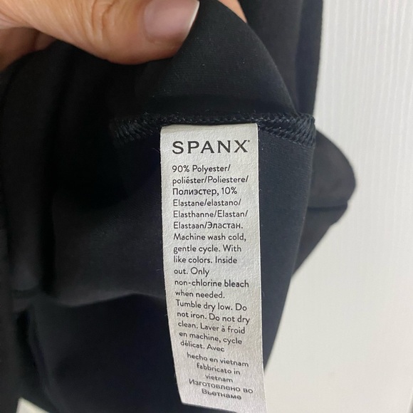 SPANX Faux Suede Column Mini Dress - Picture 6 of 7